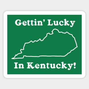 Gettin Lucky In Kentucky! - Rock School Classic Graphic Sticker